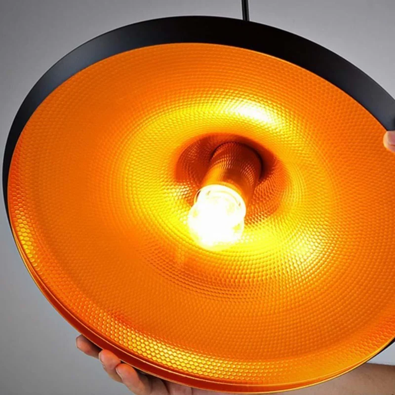 Schwarz Interior Golden Pendelleuchte | Deckenleuchte Ø 36cm~ 2914