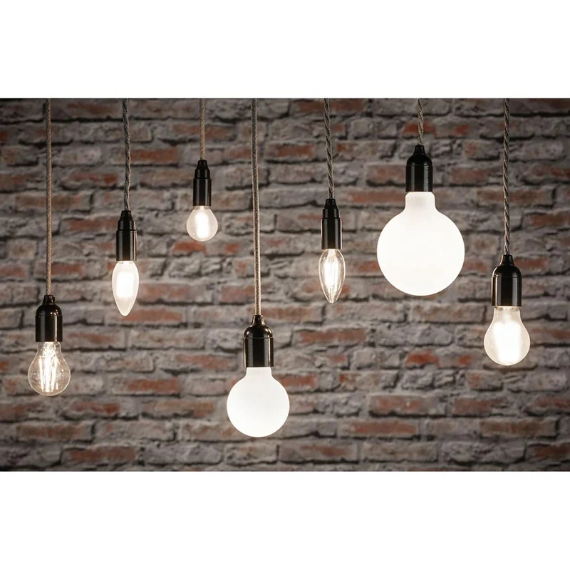 E27 9W Rundum LED Leuchtmittel 3er Bündel Filament 2700K Klar