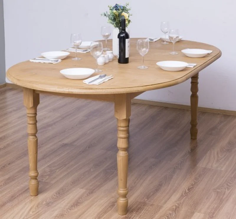 Casa Padrino Esstisch im Landhausstil, 116 x 116 x 78 cm