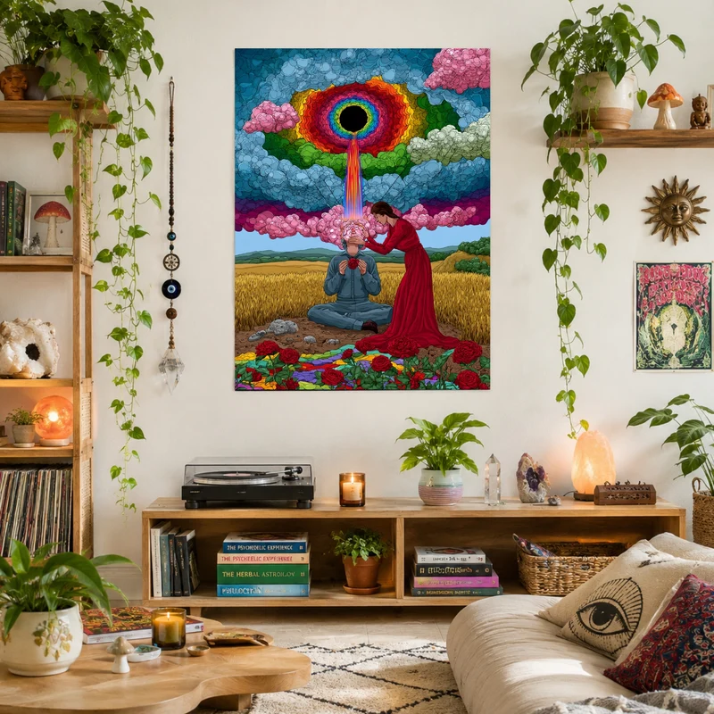 Regenbogen-Portal der Erkenntnis Poster