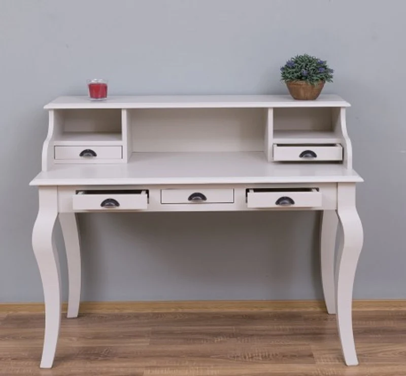 Casa Padrino Schreibtisch im Landhausstil, 130 x 60 x 103 cm