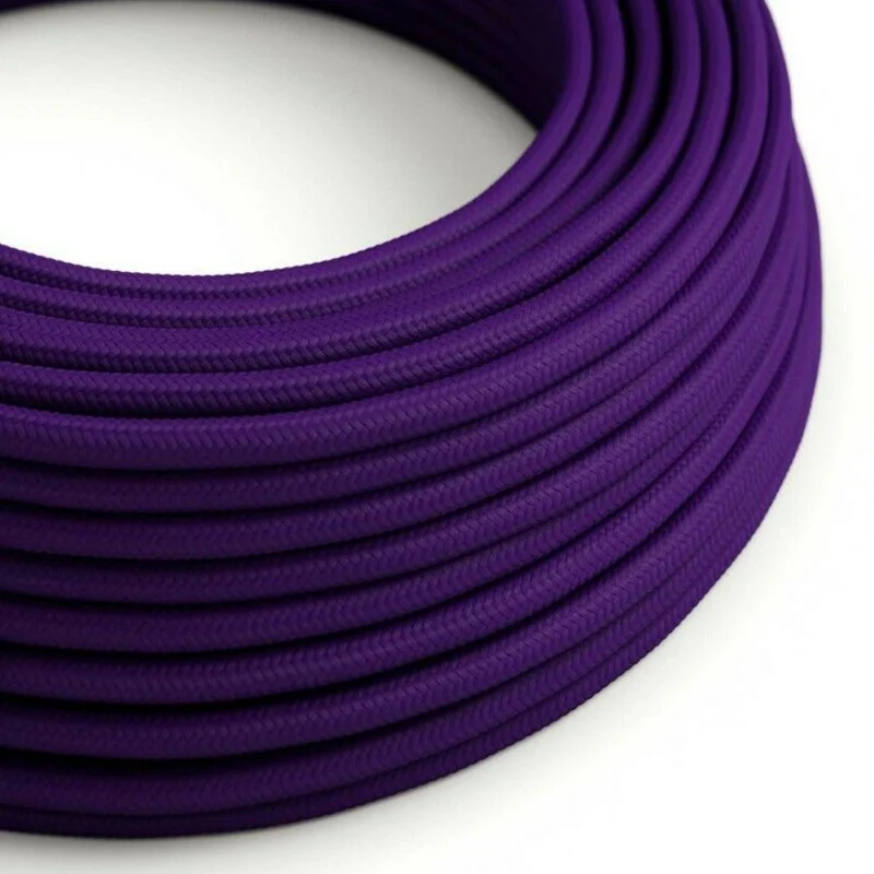 1m,5m,10m Rundes 2-Adriges Geflochtenes Farbiges Kabel ~1438