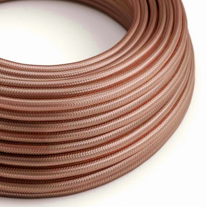 1m,5m,10m Rundes 2-Adriges Geflochtenes Farbiges Kabel ~1438