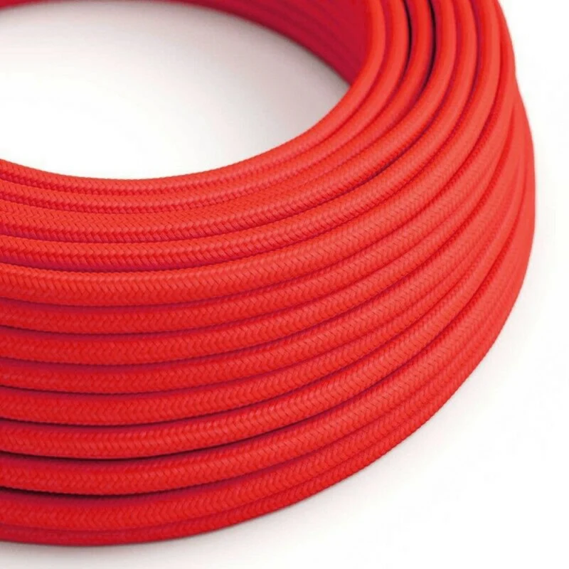 1m,5m,10m Rundes 2-Adriges Geflochtenes Farbiges Kabel ~1438