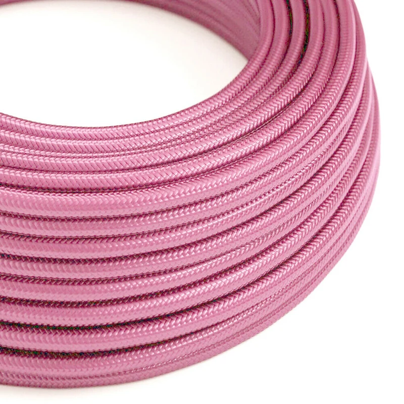 1m,5m,10m Rundes 2-Adriges Geflochtenes Farbiges Kabel ~1438