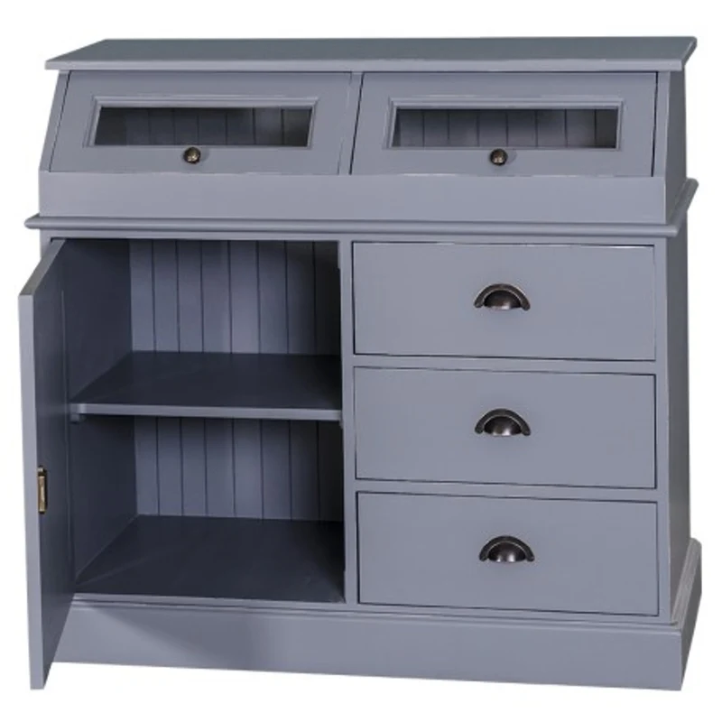Casa Padrino Sideboard im Landhausstil mit 1 Tür und 3 Schubladen, 107 x 50 x 100 cm