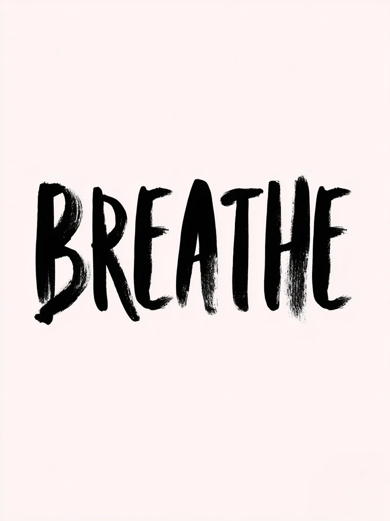 Breathe Leinwandbild