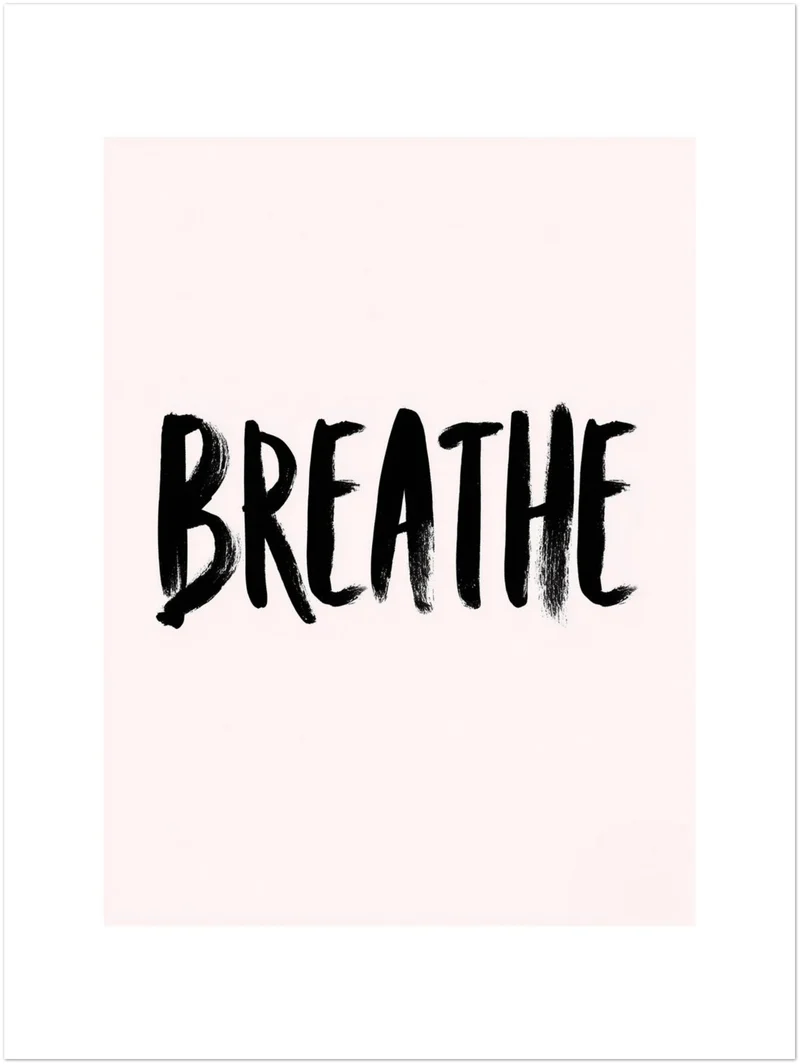 Breathe Leinwandbild