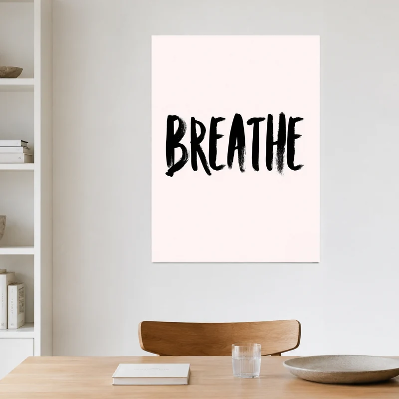 Breathe Leinwandbild