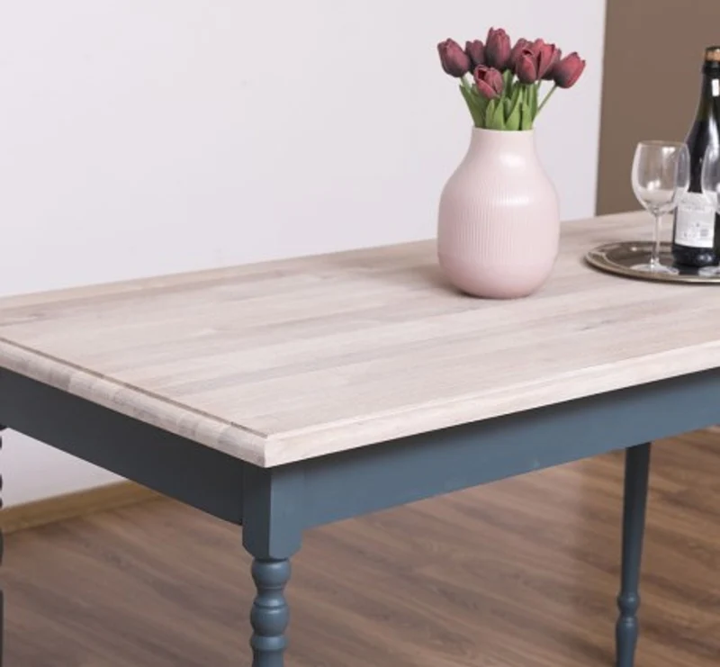 Casa Padrino Esstisch im Landhausstil, 140 x 70 x 78 cm