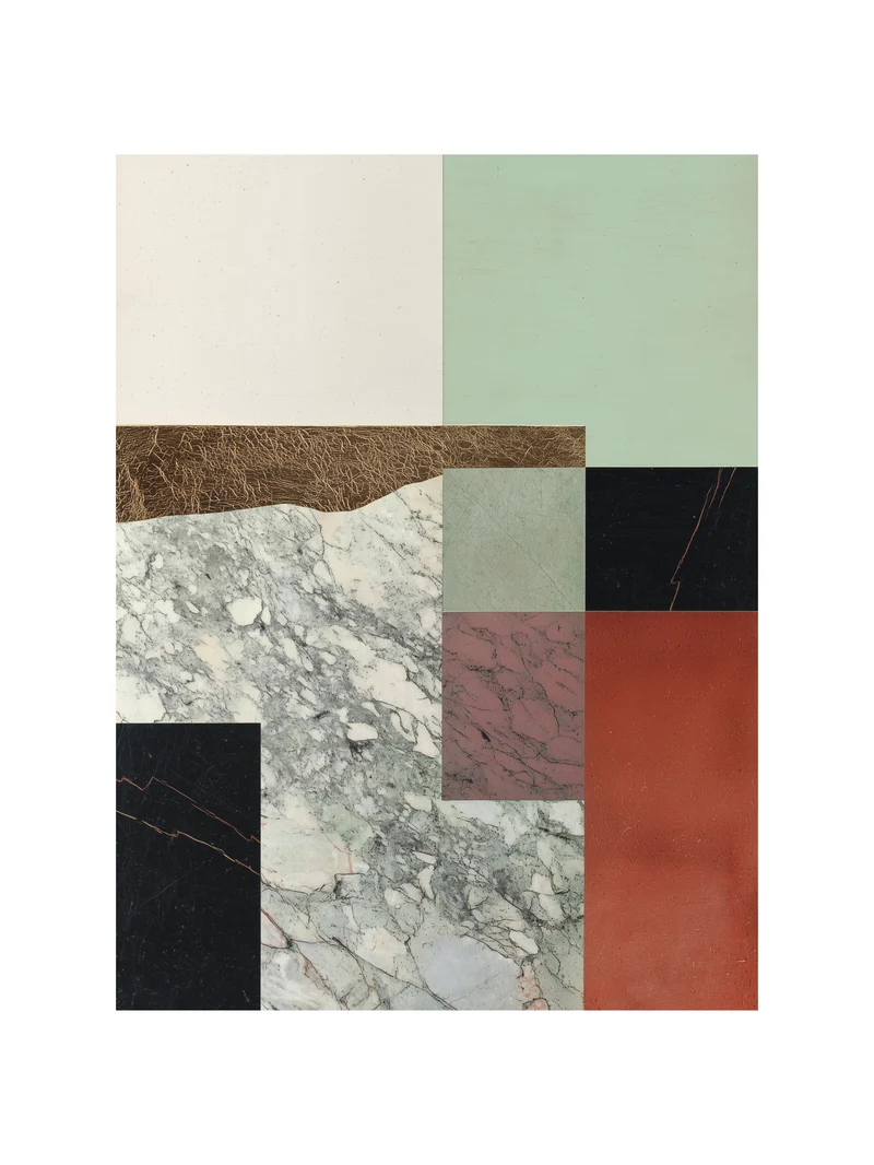 Marmor Geometrie Poster