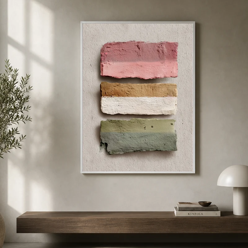 Farbpalette Textur Poster