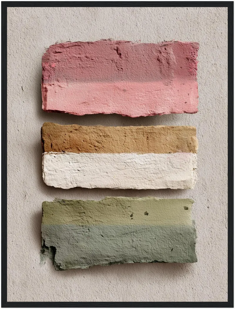 Farbpalette Textur Poster