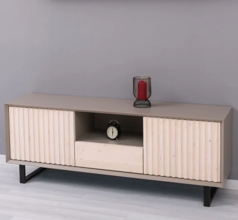 Casa Padrino TV Schrank im Landhausstil mit 2 Türen und 1 Schublade, 160 x 40 x 60 cm