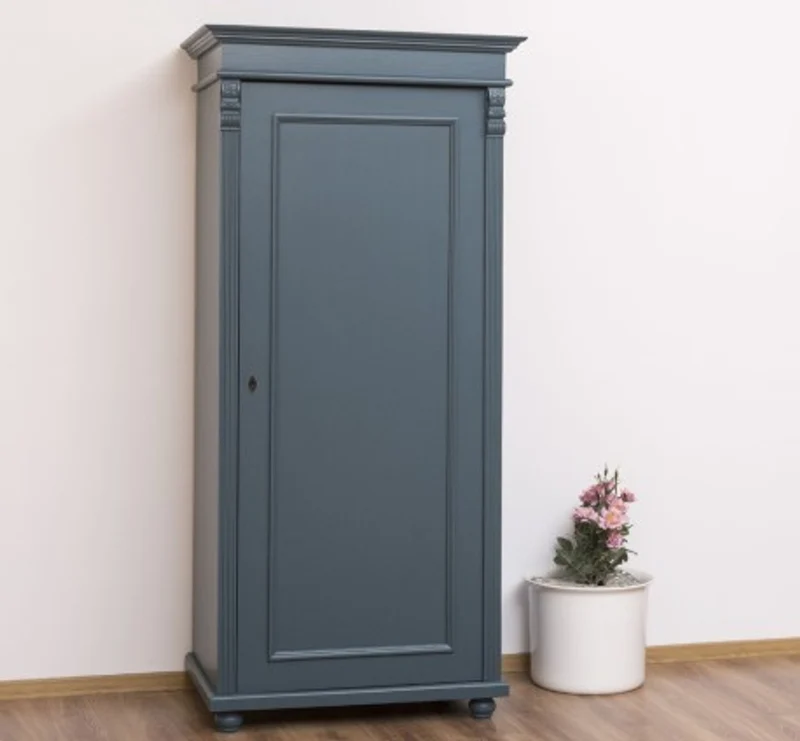 Casa Padrino Kleiderschrank im Landhausstil mit 1 Tür, 85 x 58 x 180 cm