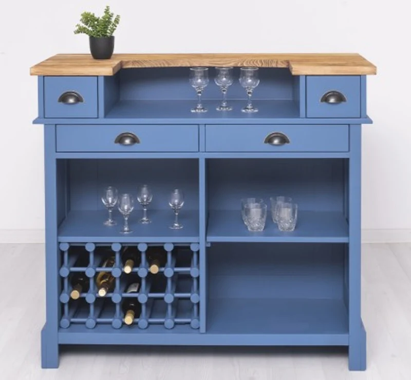 Casa Padrino Theke im Landhausstil, 120 x 51 x 107 cm