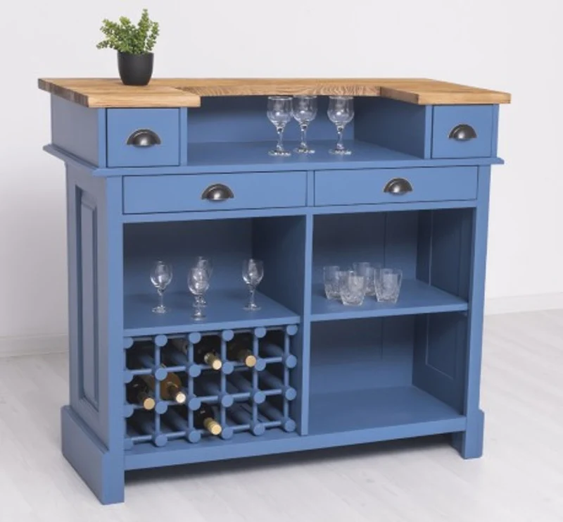 Casa Padrino Theke im Landhausstil, 120 x 51 x 107 cm