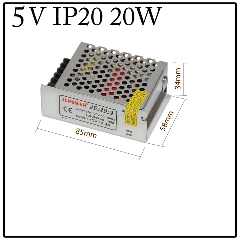 LED-Transformator für DC 5V Gleichstrom Schaltnetzteil~1075