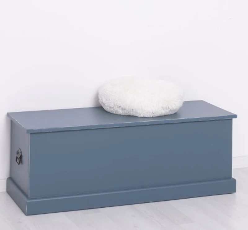 Casa Padrino Truhe im Landhausstil, 120 x 45 x 45 cm