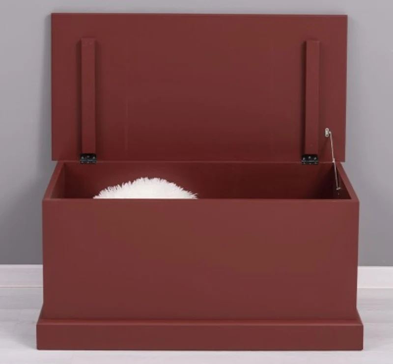 Casa Padrino Truhe im Landhausstil, 90 x 45 x 45 cm