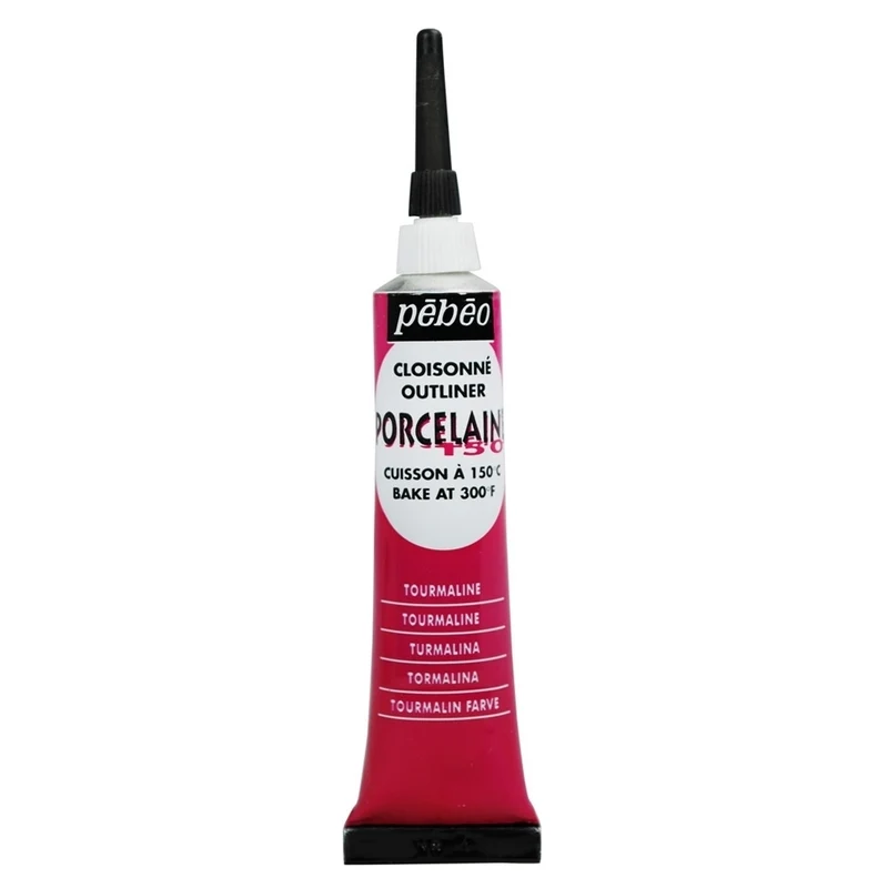 Pebeo - Porcelaine 150 Outliner 20ml Tourmaline Red