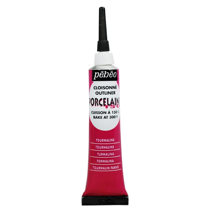 Pebeo - Porcelaine 150 Outliner 20ml Tourmaline Red