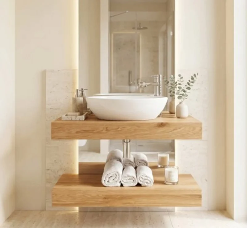 Casa Padrino Möbel Set im Landhausstil, 80 x 50 x 10 cm