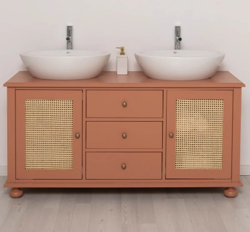 Casa Padrino Waschtisch im Landhausstil, 150 x 51 x 75 cm