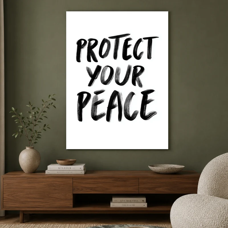 Protect Your Peace Poster