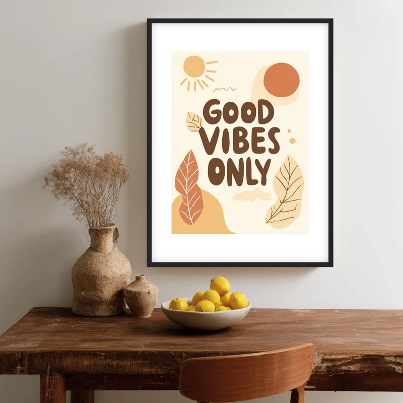 Good Vibes Only Poster