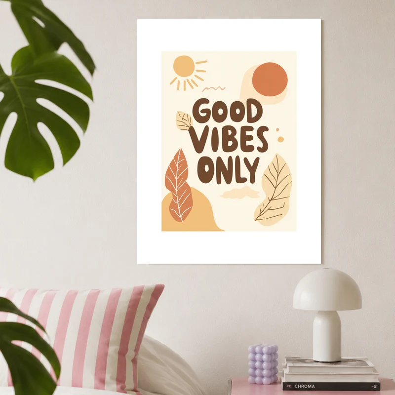 Good Vibes Only Poster
