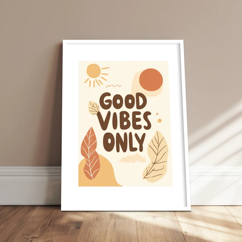 Good Vibes Only Poster