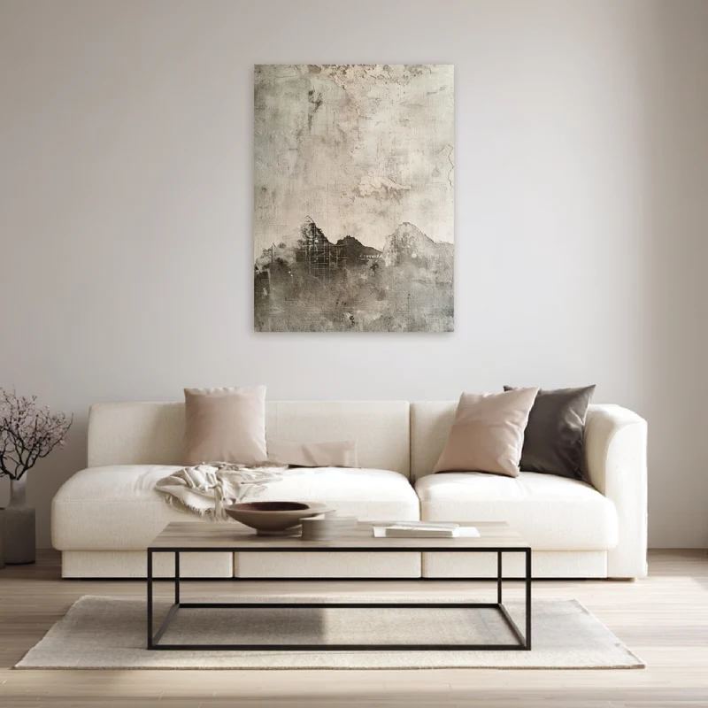 Abstrakte Wandstruktur Poster