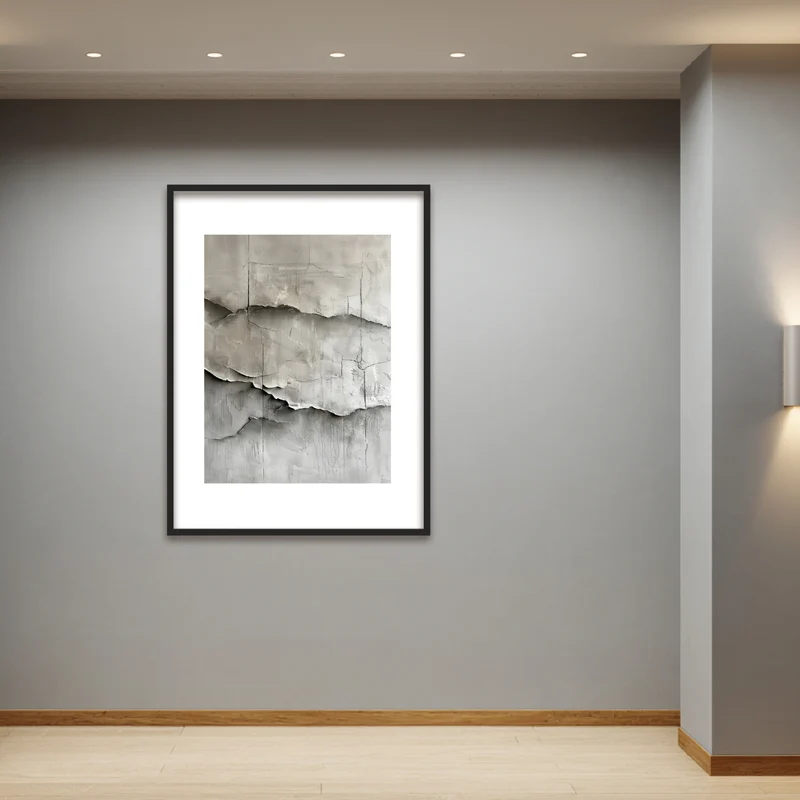 Betonstruktur Abstrakt Poster