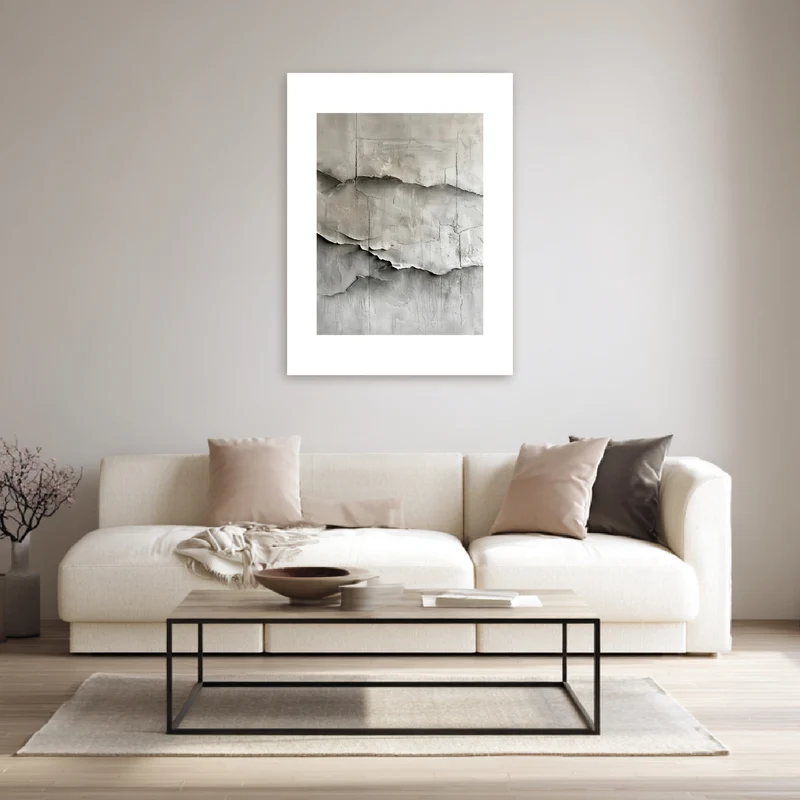 Betonstruktur Abstrakt Poster