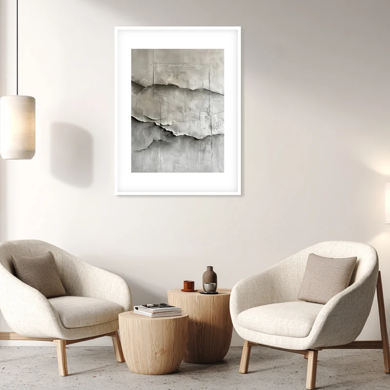 Betonstruktur Abstrakt Poster