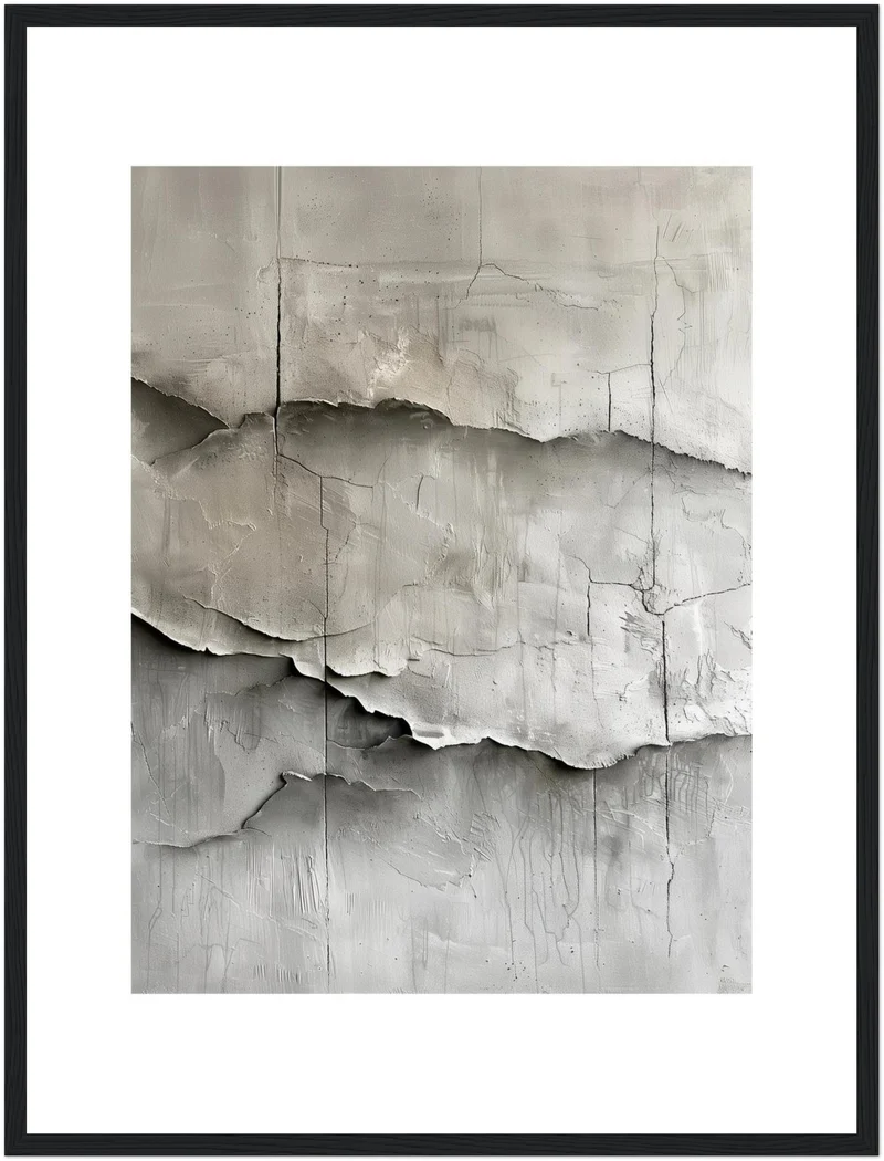 Betonstruktur Abstrakt Poster