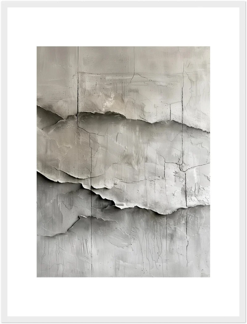 Betonstruktur Abstrakt Poster