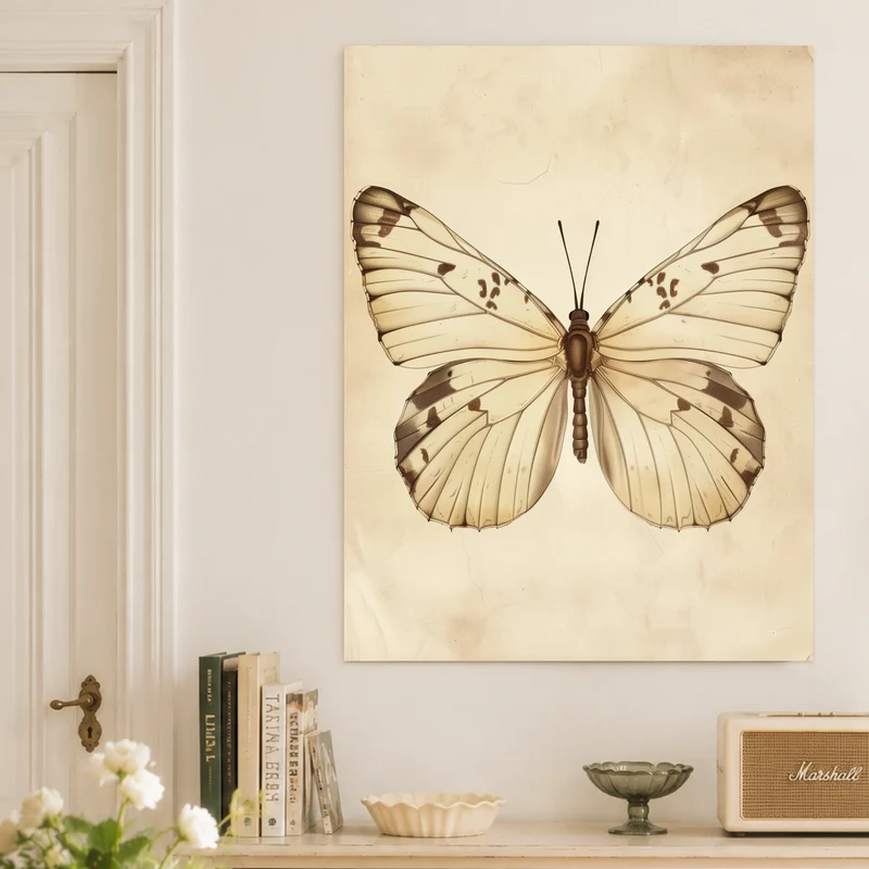 Schmetterling Leinwandbild