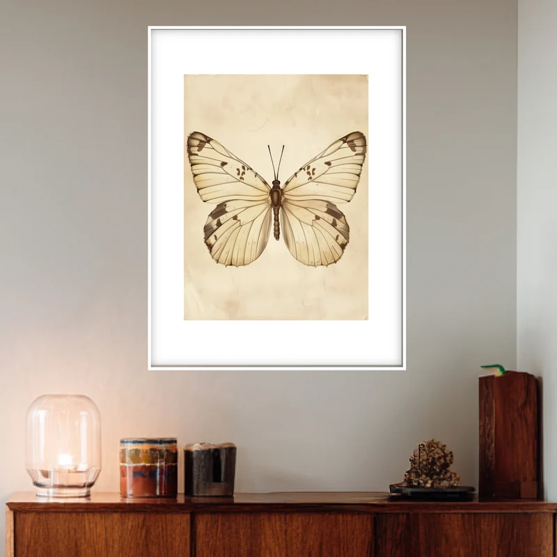 Schmetterling Poster