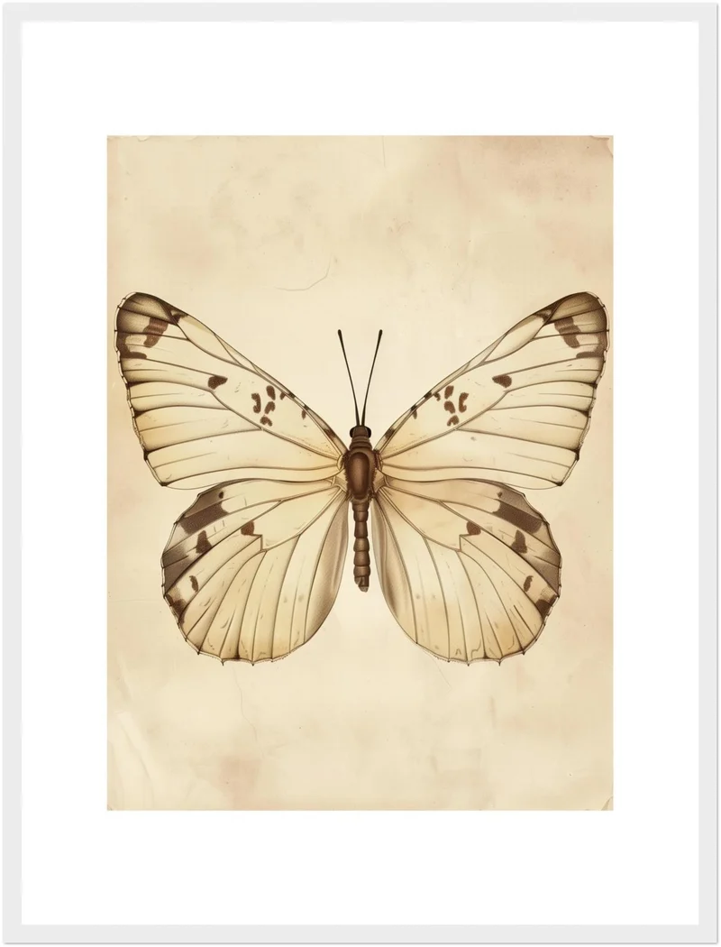 Schmetterling Poster