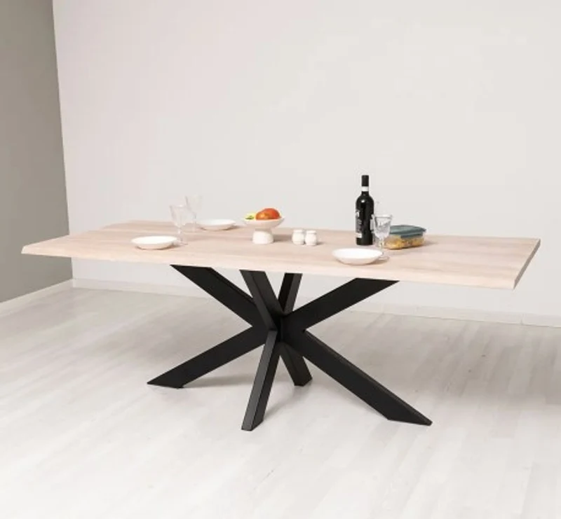 Casa Padrino Tischplatte im Landhausstil, 180 x 100 x 4 cm