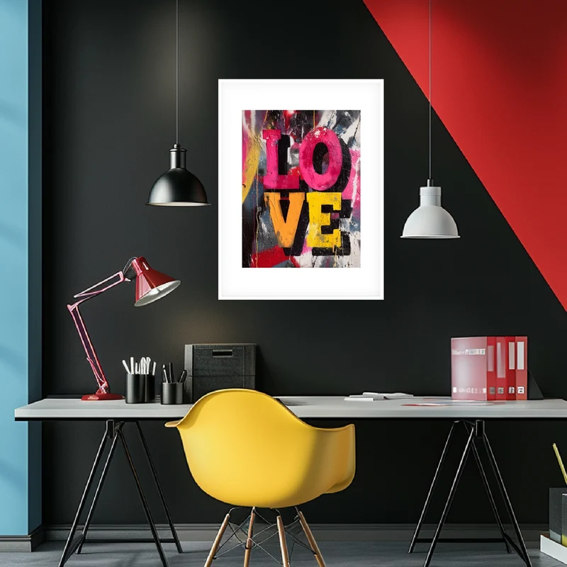 Graffiti Love Poster