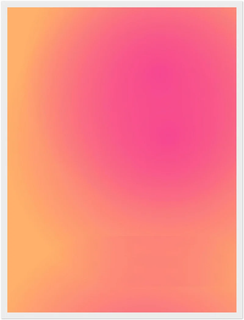 Aura rosa-orange Vol. II Poster