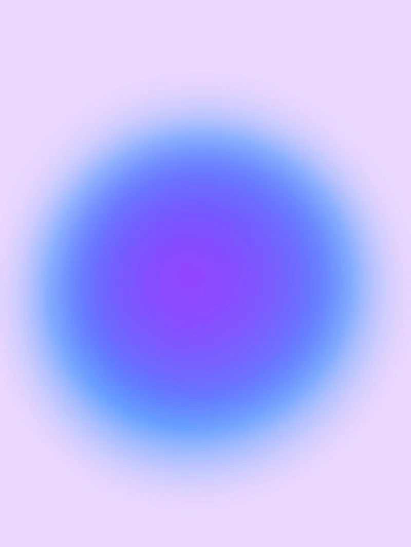 Aura blau Poster