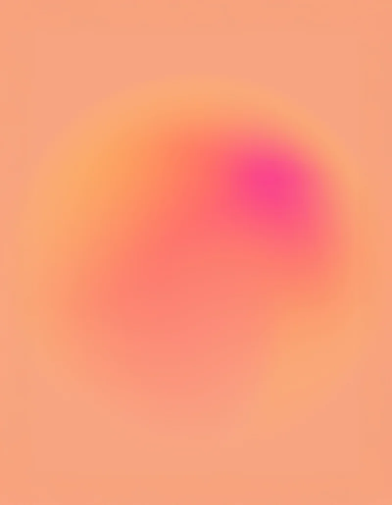 Aura orange-pink Leinwand