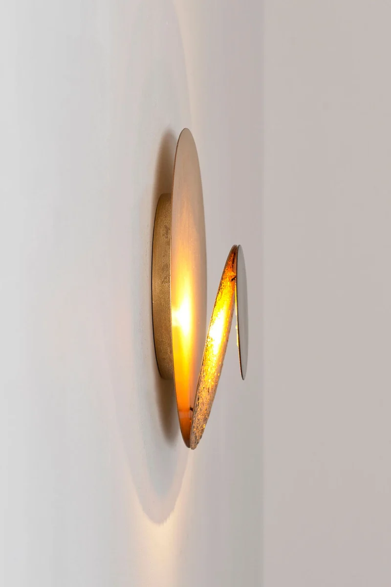 LED-Wandleuchte La Bocca 2-flammig dimmbar mit Scheibe