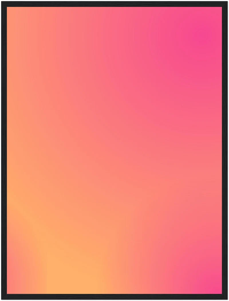 Aura rosa-orange Vol. III Poster