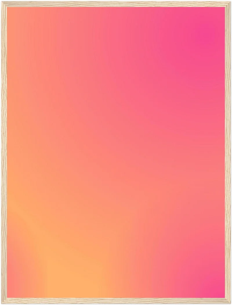Aura rosa-orange Vol. III Poster