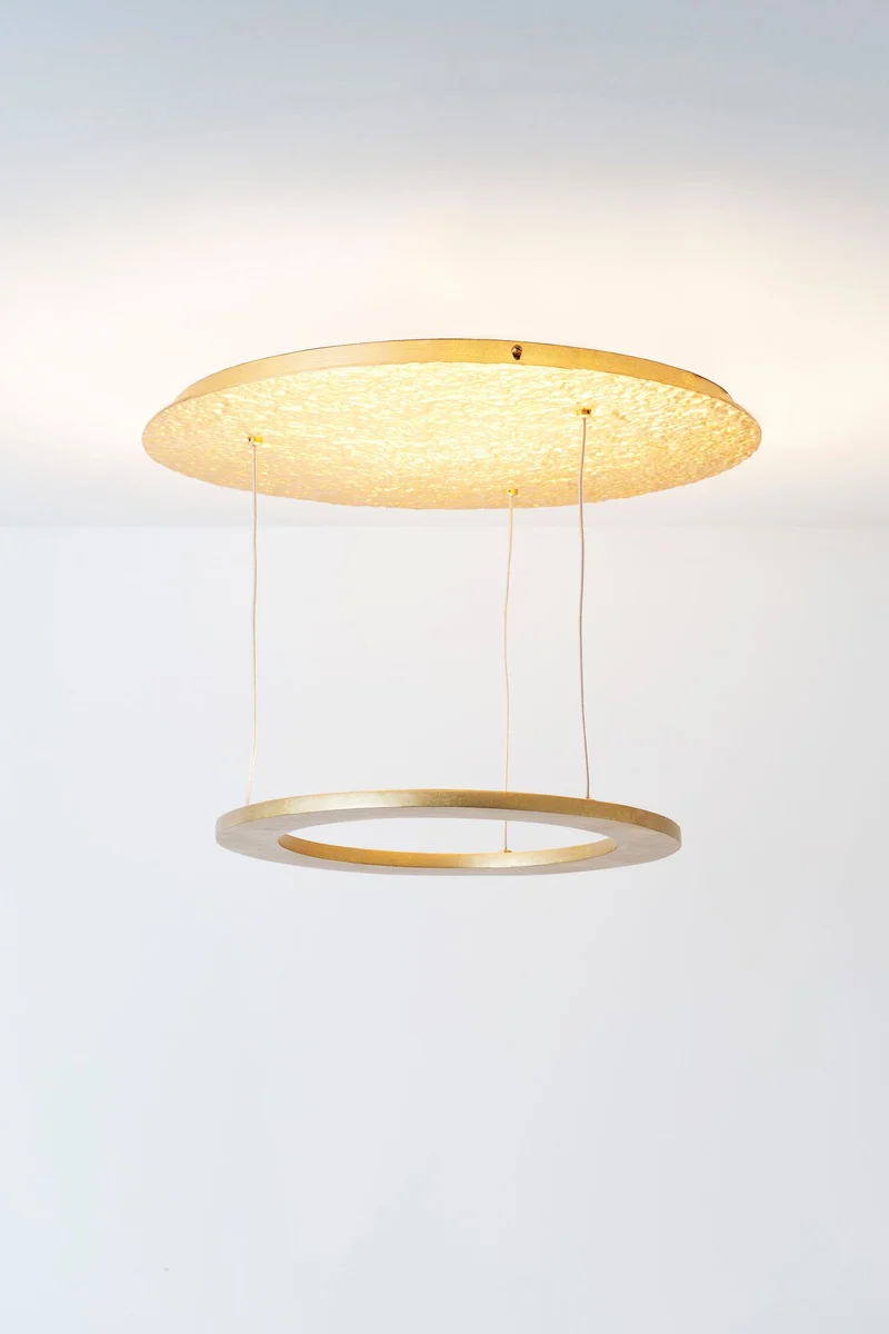 LED-Deckenlampe Venere 6-flammig dimmbar Ring Glatt